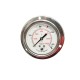 Pressure Gauge Back Connection Panel Mounting 3/8 BSP (100MM / 4" Dial) SS Body Glycerine filled